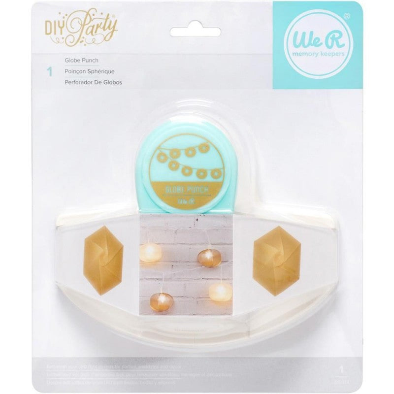 Globe Punch / Perforadora para Hacer Globos de Papel Descontinuado We R Memory Keepers