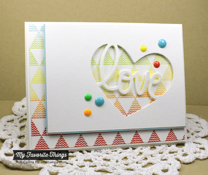 Suaje de Tarjeta de Corazon / Transformables Heart Full of Love Descontinuado Die Namics