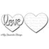 Suaje de Tarjeta de Corazon / Transformables Heart Full of Love Descontinuado Die Namics