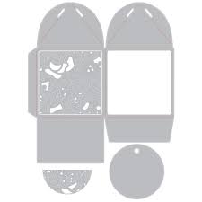 Thinlits Dies Decorative Favor Box / Suaje de Cajita de Rosas Descontinuado Sizzix