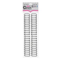 Cinch Wires Back 1" / Arillos para Engargolar Negros 2.54cm Arillos para Engargolar We R Memory Keepers