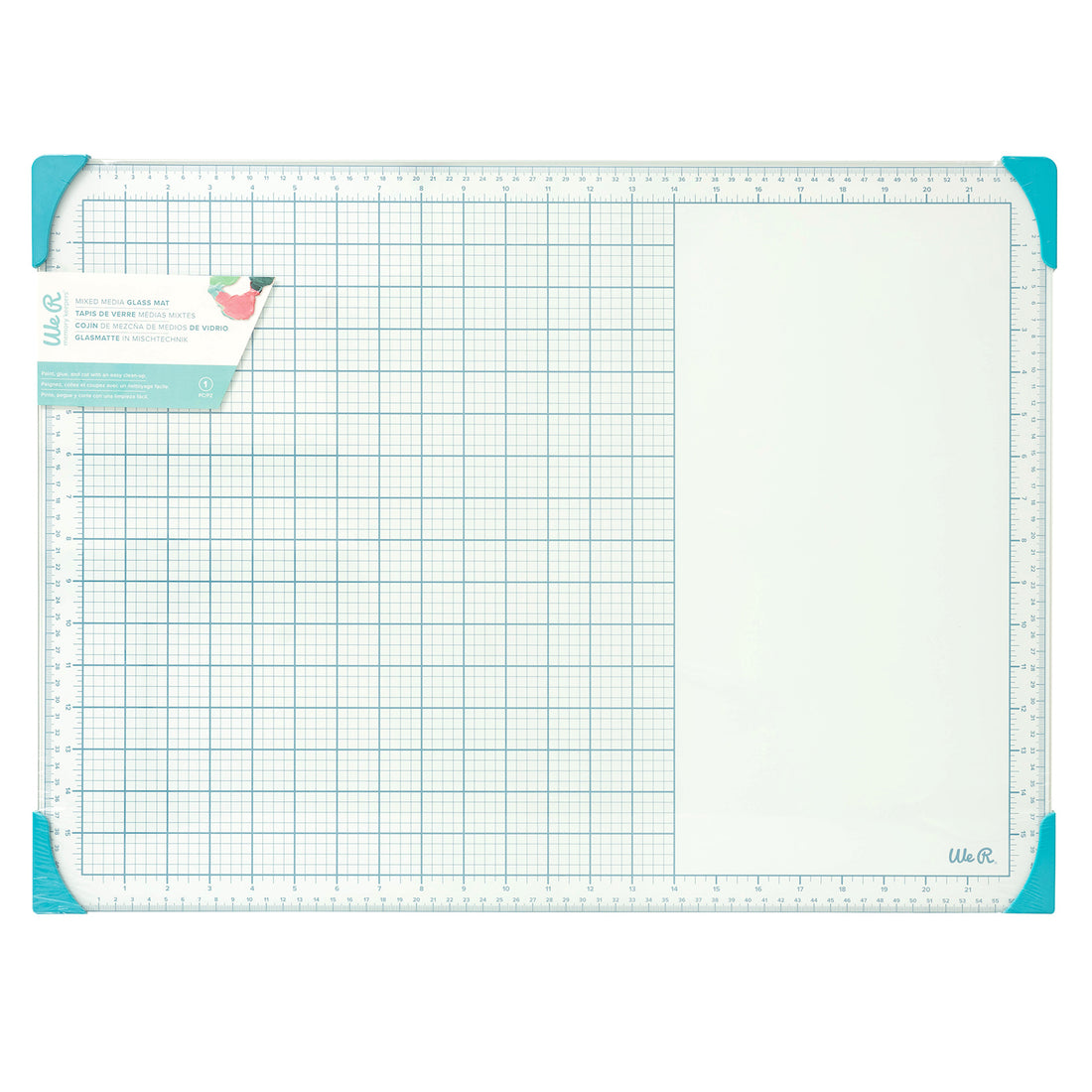 Mixed Media Glass Mat / Base de Vidrio Para Medios Mixtos Tapetes, Mats We R Memory Keepers