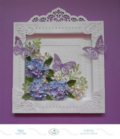 Happy Frame XL Die / Suaje de Marco Descontinuado Elizabeth Craft Designs