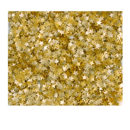 Gold Stars Edible Accents / Confeti de Estrellitas Dorados Comestibles Repostería Wilton