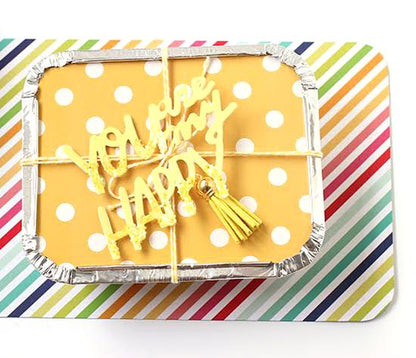 Twine Honeycomb / Hilo Amarillo Listones e Hilos American Crafts