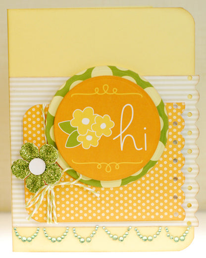Twine Honeycomb / Hilo Amarillo Listones e Hilos American Crafts