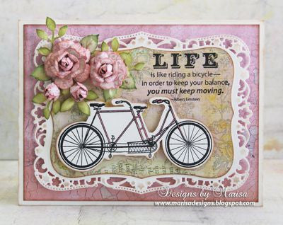 Majestic Labels Eight S5-208 / Suaje de Corte de Marco Decorad Descontinuado Spellbinders