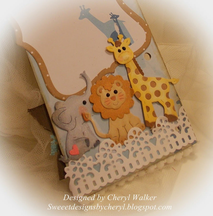Sweet Baby Elephant / Suaje de Corte de Elefante Descontinuado Cottage Cutz