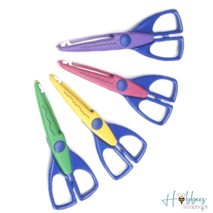 Paper Edging Scissors Starter Set / Set de 4 Tijeras Decorativas Descontinuado Darice