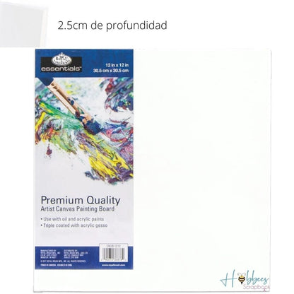 Canvas Board 12 x 12&quot; / Lienzo Para Artista 30.5cm Lienzos Royal Langnickel