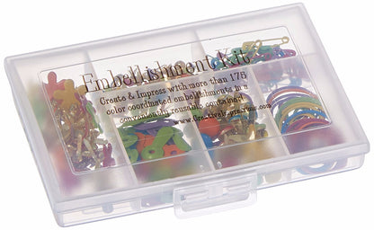 Tropical Embellishment Kit / Kit de Decoración para Papel Colores Tropicales DESCONTINUADO Creative Impressions