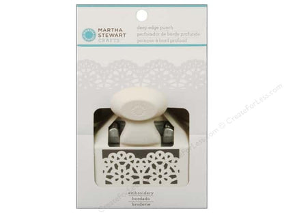 Embroidery Deep Edge Punch / Perforadora Orilla Profunda Bordado Descontinuado Martha Stewart