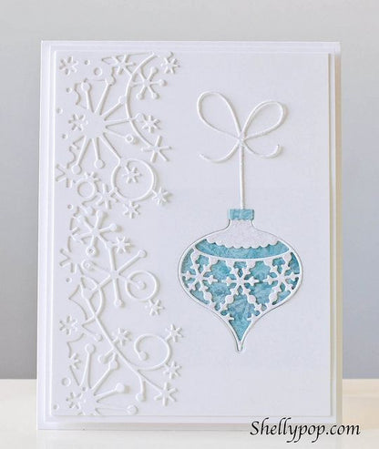 Memory Box Millbrook Ornament Die / Suaje de Esfera de Navidad Descontinuado Memory Box