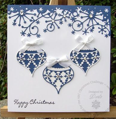 Memory Box Millbrook Ornament Die / Suaje de Esfera de Navidad Descontinuado Memory Box