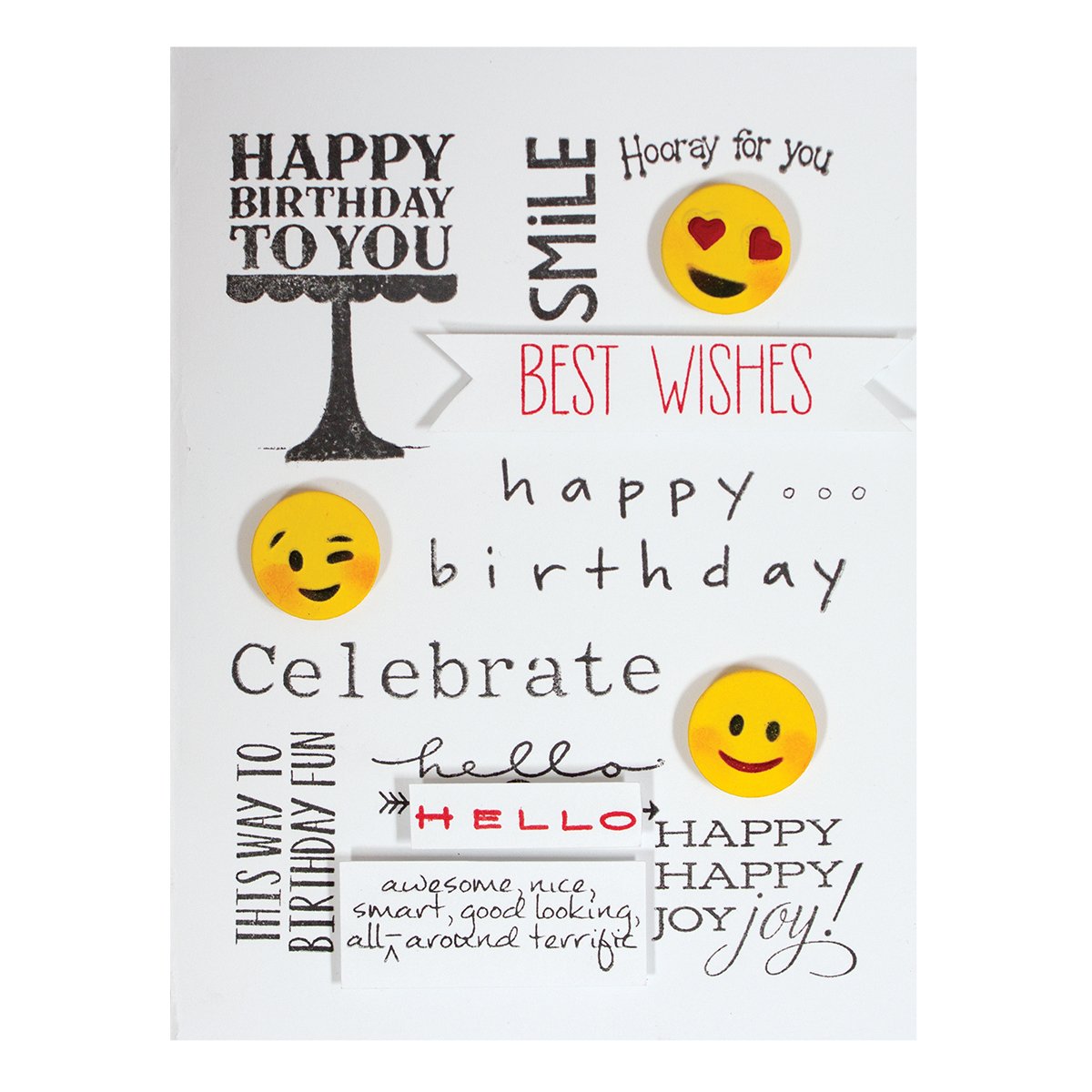 Emojis Dies / Suajes de Caritas Descontinuado Spellbinders