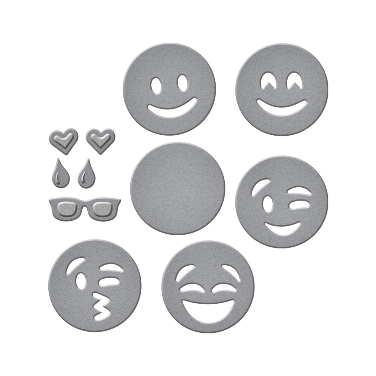 Emojis Dies / Suajes de Caritas Descontinuado Spellbinders