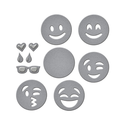 Emojis Dies / Suajes de Caritas Descontinuado Spellbinders