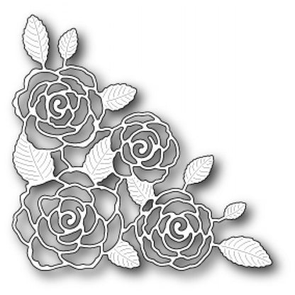 Suaje de corte de Rosas de Esquina / English Rose Corner Descontinuado Memory Box