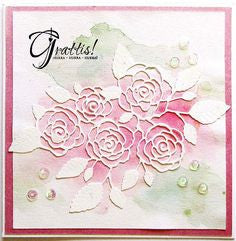 Suaje de corte de Rosas de Esquina / English Rose Corner Descontinuado Memory Box