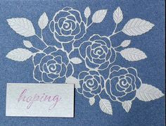 Suaje de corte de Rosas de Esquina / English Rose Corner Descontinuado Memory Box