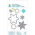 Suaje de corte y grabado de copo de nieve / Cut & Emboss Snowflake Descontinuado Momenta