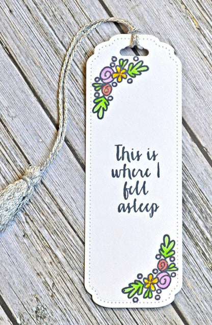 Suaje de corte para hacer separador de libro / Bookmark Die Descontinuado Avery Elle