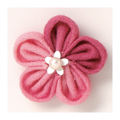 Plantilla para hacer flores de tela / Kanzashi Orchid petal extra small Descontinuado Clover
