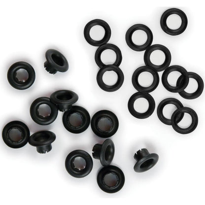 Eyelets &amp; Washers Standard Black / Ojillos y Arandelas Negro Eyelets, Ojilos We R Memory Keepers