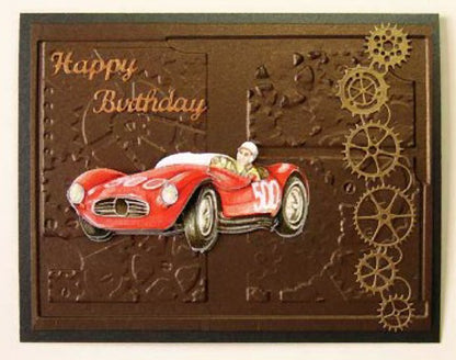 Gearworks Border Die / Suaje de Corte Borde de Engranajes Descontinuado Memory Box