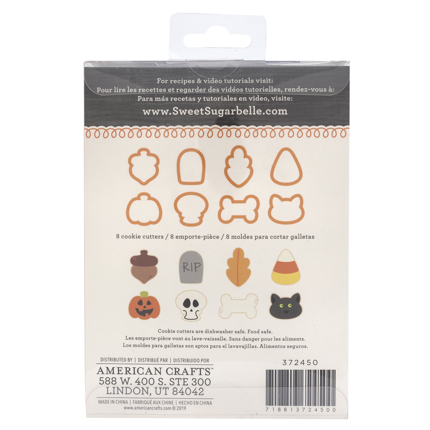 Mini Cookie Cutter Set Autumn / Set de Galletas Mini de Otoño Descontinuado Sugarbelle