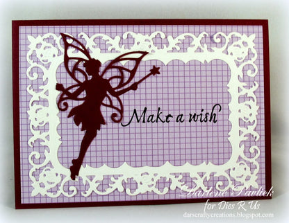 Suaje de Corte de Hada Madrina / Fairy Cierra Descontinuado Spellbinders