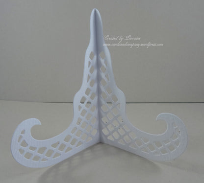 Elegant Card Stand / Suaje de Porta Tarjetas Dados de Corte / Suajes / Troqueles Joy Crafts