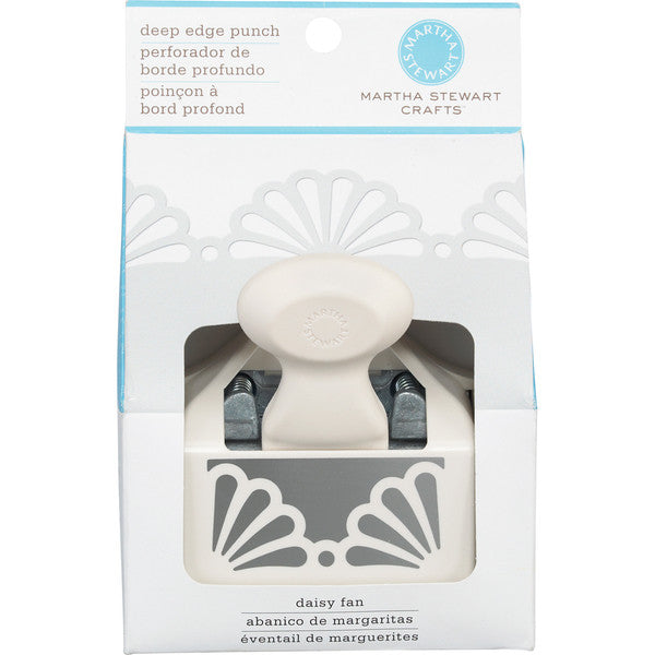 Daisy Fan Deep Edge Punch / Perforadora Orilla Profunda Abanico de Margarita Descontinuado Martha Stewart
