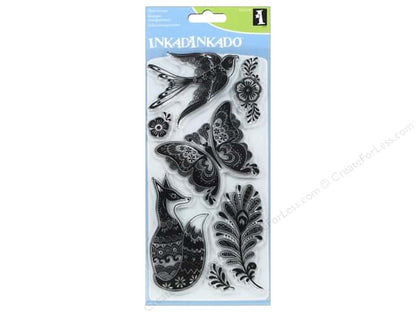 Sellos de Polímero de Fauna / Fancy Fauna 60-31258 Descontinuado Inkadinkado