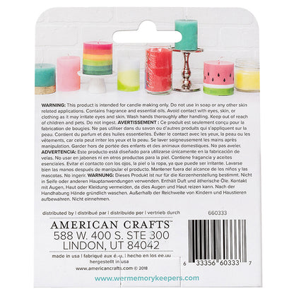 Wick Candle Scent Tropical Vibes / Set de 3 Esencias para Velas Descontinuado We R Memory Keepers
