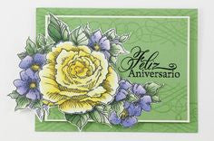 Spanish Greetings / Sellos de Polímero Frases en Español 2 Descontinuado Stampendous