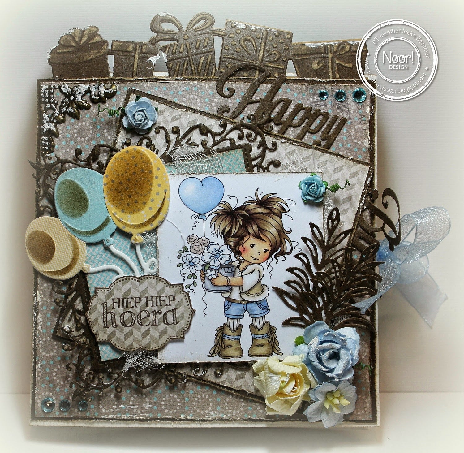 Balloon hat Die / Suaje de Corte de Globo Descontinuado Joy Crafts