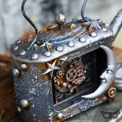 Finnabair Art Alchemy Metallique Wax Brushed Iron / Pintura en Cera Metálica Acero Pintura y Medios Mixtos Prima Marketing