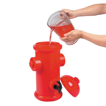 Firefighter Party Hydrant Drink Dispenser / Dispensador de Bebidas DESCONTINUADO Novelty