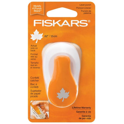 Small Lever Punch 0.62&quot; / Perforadora Hoja de Maple Pequeña 1.5 cm Perforadoras Fiskars