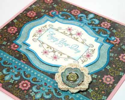 Suaje de Corte de Medallon Elegante / Fleur De Lis Motifs Descontinuado Spellbinders