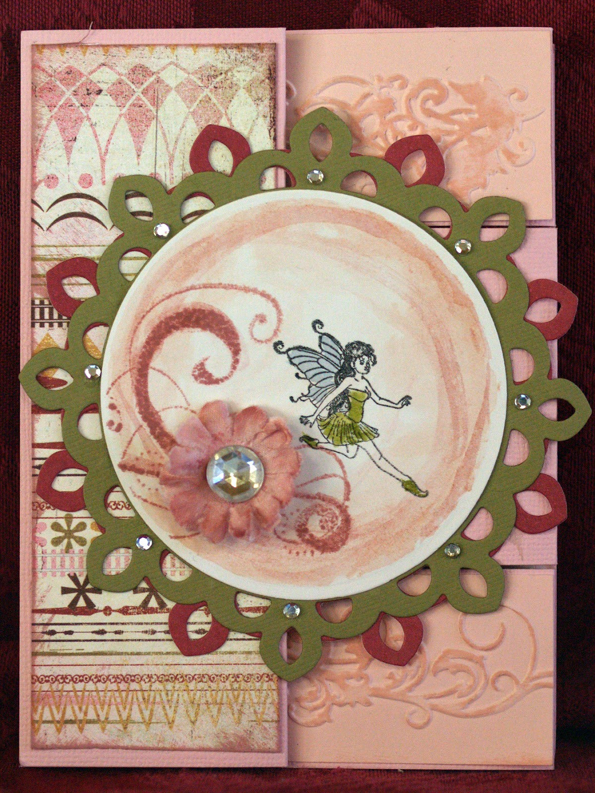 Suaje de Corte de Medallon Elegante / Fleur De Lis Motifs Descontinuado Spellbinders