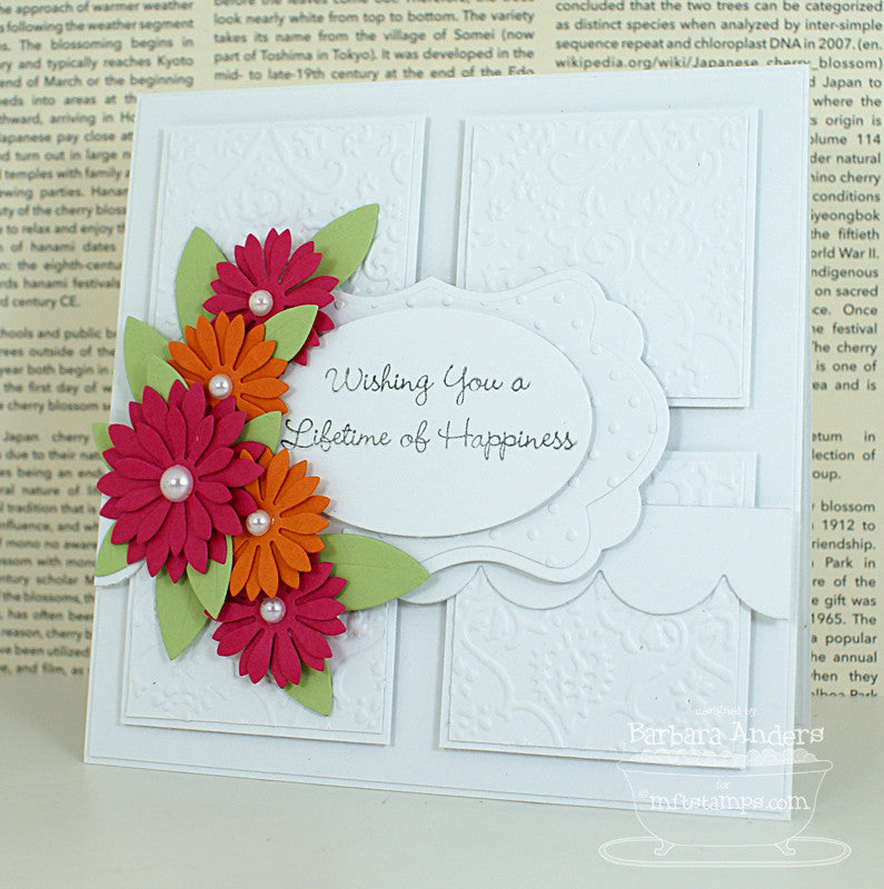 Suaje de Corte de Margarita en Capas / Upsy Daisy Die Descontinuado Die Namics