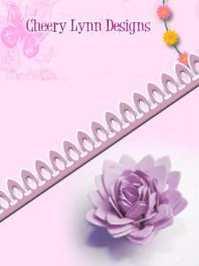 Flower Dies Cuties 1 / Suaje de Corte para Hacer una Flor Descontinuado Cheery Lynn Designs