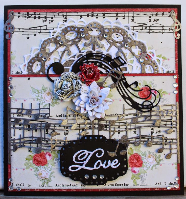 Flower Dies Cuties 1 / Suaje de Corte para Hacer una Flor Descontinuado Cheery Lynn Designs