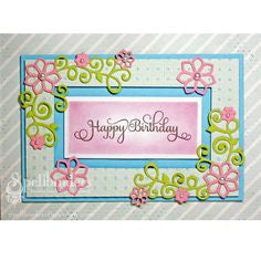Floral Corner One S2-030 / Suaje de Corte de Esquina de Flores Descontinuado Spellbinders