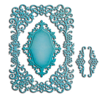 Devine Floral S5-231 / Suaje de Corte de Marco Floral descontinuado Spellbinders