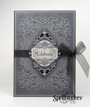 Devine Floral S5-231 / Suaje de Corte de Marco Floral descontinuado Spellbinders