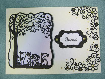 Floral Corner One S2-030 / Suaje de Corte de Esquina de Flores Descontinuado Spellbinders