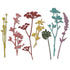 Thinlits Wildflowers Die / Suaje de Flores Silvestres Descontinuado Sizzix